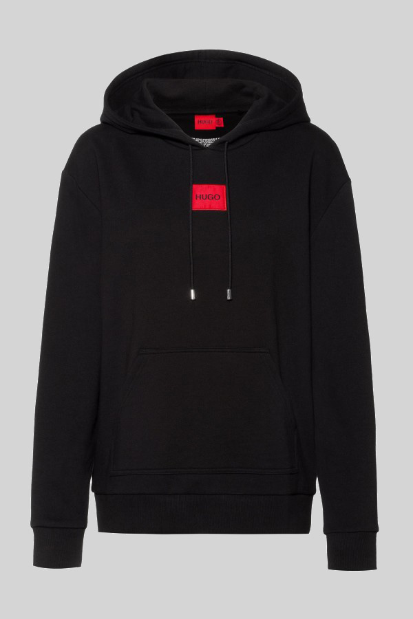 ΜΠΛΟΥΖΑ ΦΟΥΤΕΡ HUGO-HUGO BOSS - 001 ΜΑΥΡΟ